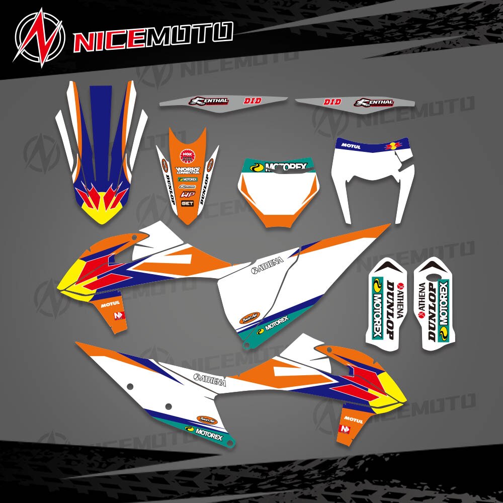 NICEMOTO- ׷ Į ƼĿ , KTM 125 250 350 450 500 525 SX SXF 2019 -2021 EXC XC XCW 2020 -2022